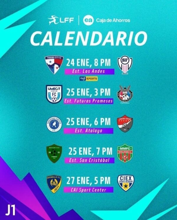 LFF Este es el calendario oficial del torneo apertura 2024 de la Liga