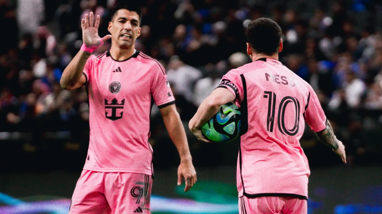 Suarez y Messi InterMiami vs AlHilal