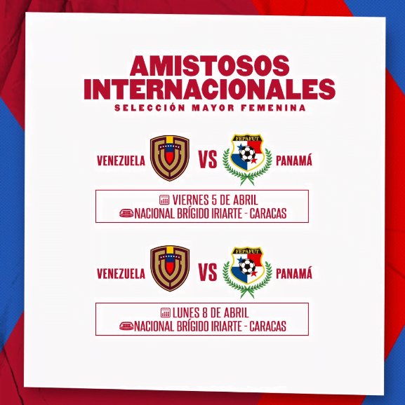 PANAMÁ JUGARÁ ANTE VENEZUELA EN FECHA FIFA DE ABRIL