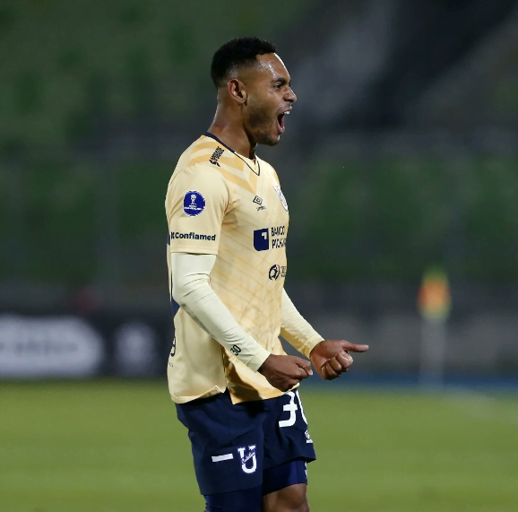 Ismael Díaz marca el gol de la victoria en Copa Sudamericana