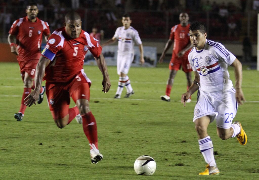 Panama ante Paraguay en el 2012