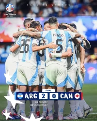 Copa América 2024 resultado Argentina 2 Canada 0