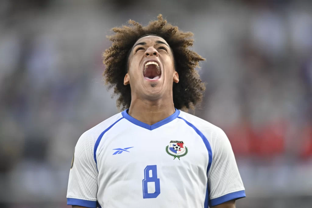 Adalberto Coco Carrasquilla en semifinal Panama vs Estados Unidos Copa Oro 2023