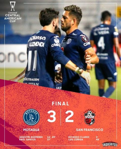 Motagua vence a San Francisco