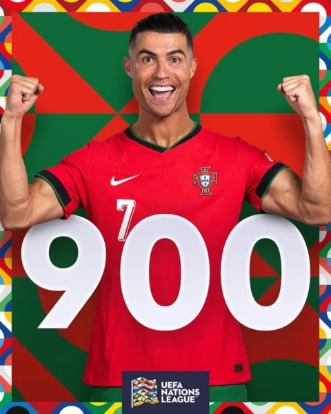 Gol 900 Cristiano Ronaldo