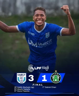 LPF J9 Umecit vs Alianza FC resultado