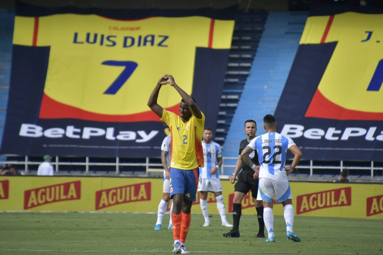 Mundial 2026 Colombia vs Argentina eliminatorias 5