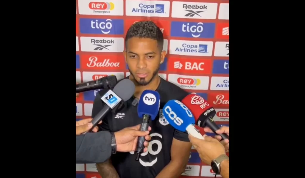 Cesar Yanis habla jugador de Panama en Concacaf Nations League