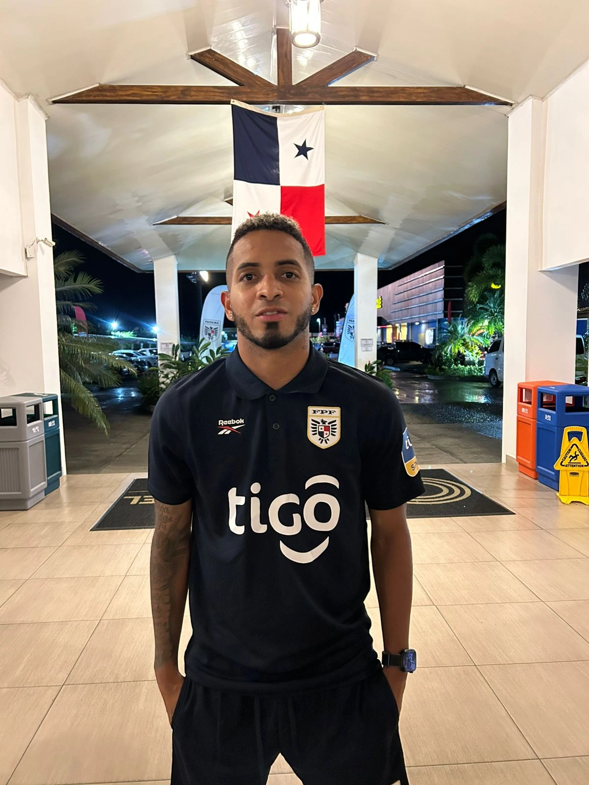 Cesar Yanis jugador de Panama en Concacaf Nations League