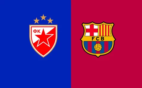 Champions League FC Barcelona vs Estrella Roja 6 nov