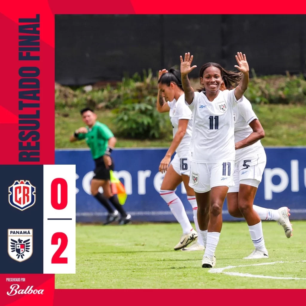 Femenina Panama gana amistoso con Costa Rica