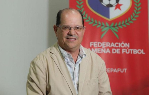 Manuel Arias, presidente de la Federación Panameña de Fútbol