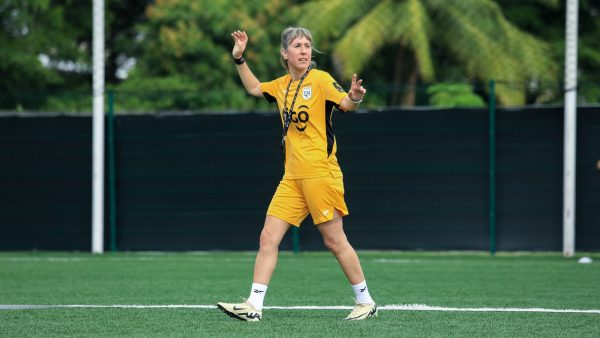 Natalia Gutiérrez, entrenadora de la selección femenina de Panamá Sub-20