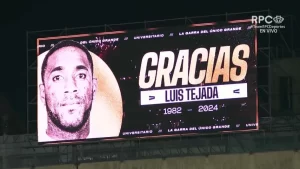 Homenaje a Luis Tejada 