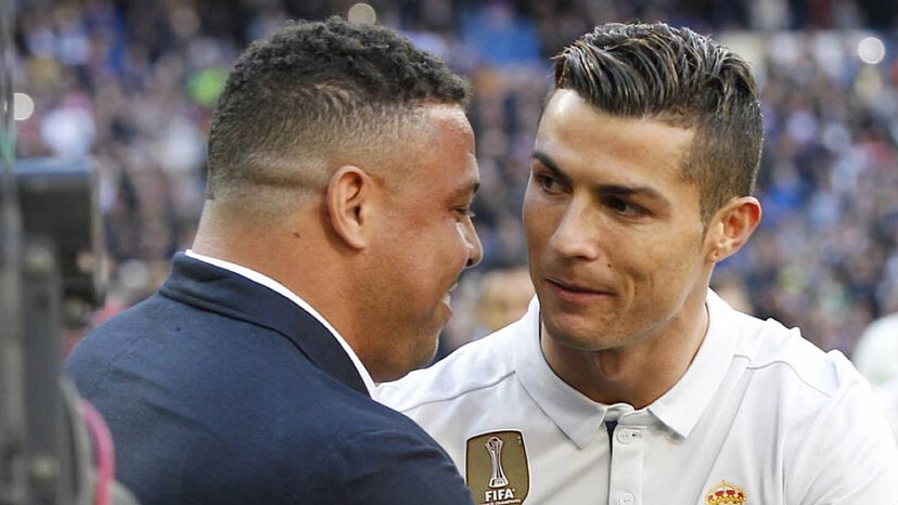 Ronaldo Nazario y Cristiano Ronaldo