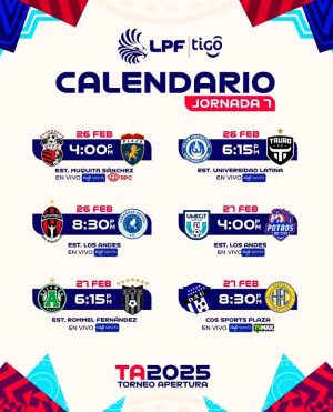 Partidos de la Jornada 7