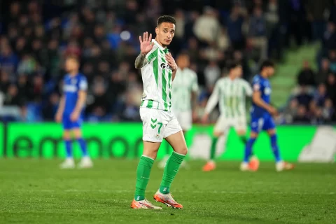 Antony, jugador del Real Betis