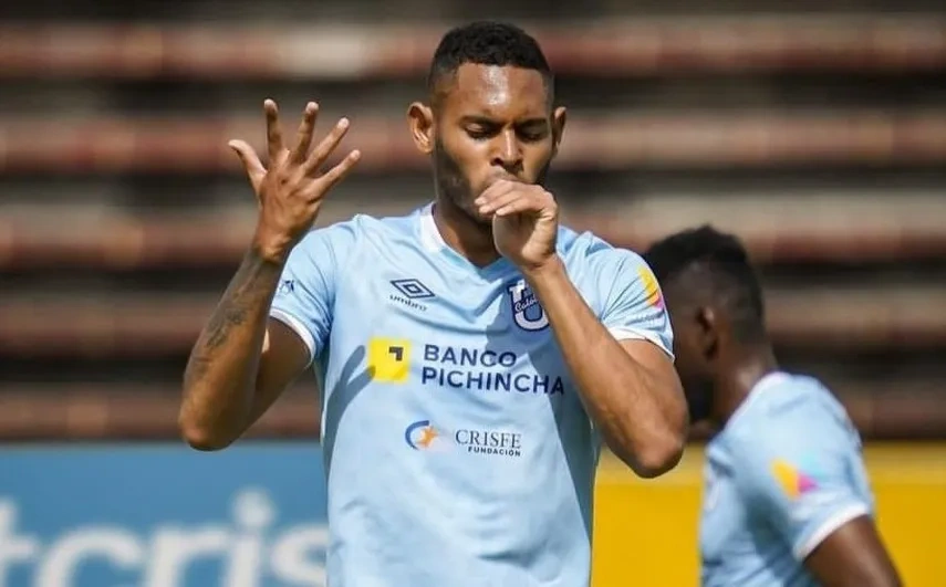 Ismael "El Príncipe" Díaz, jugador de Universidad Católica de Ecuador