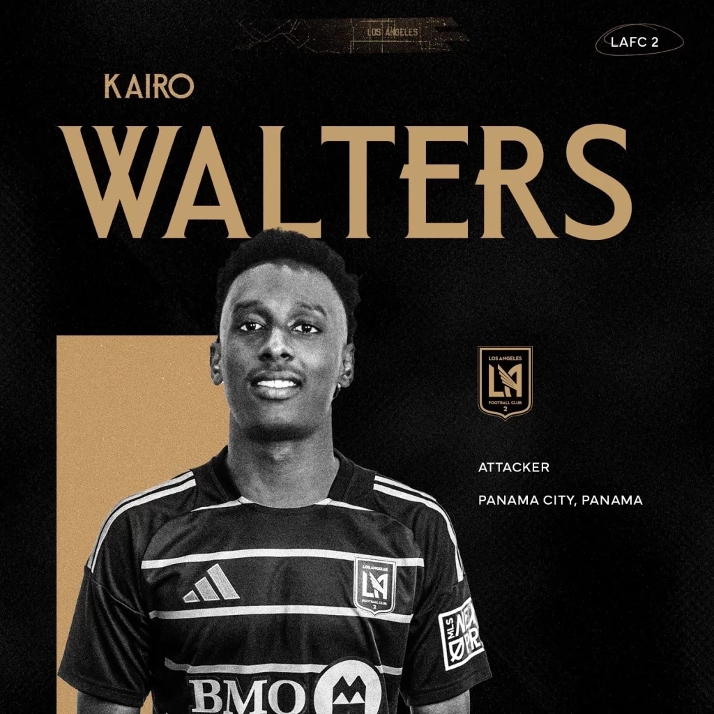 Kairo Walters, nuevo jugador de Los Angeles FC 2