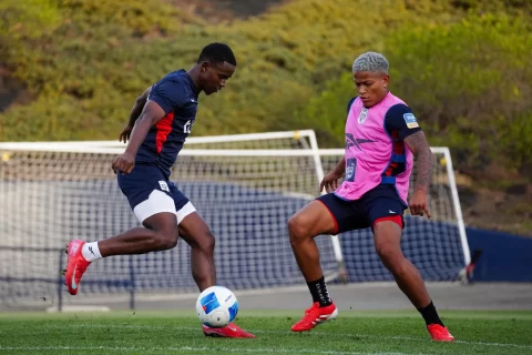 Entrenamiento Selección Mayor de Panamá