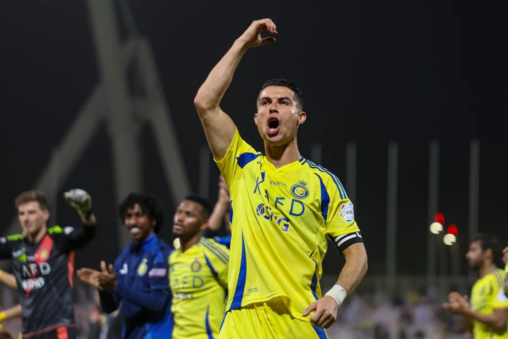 Cristiano Ronaldo/Photo by Yasser Bakhsh/Getty Images