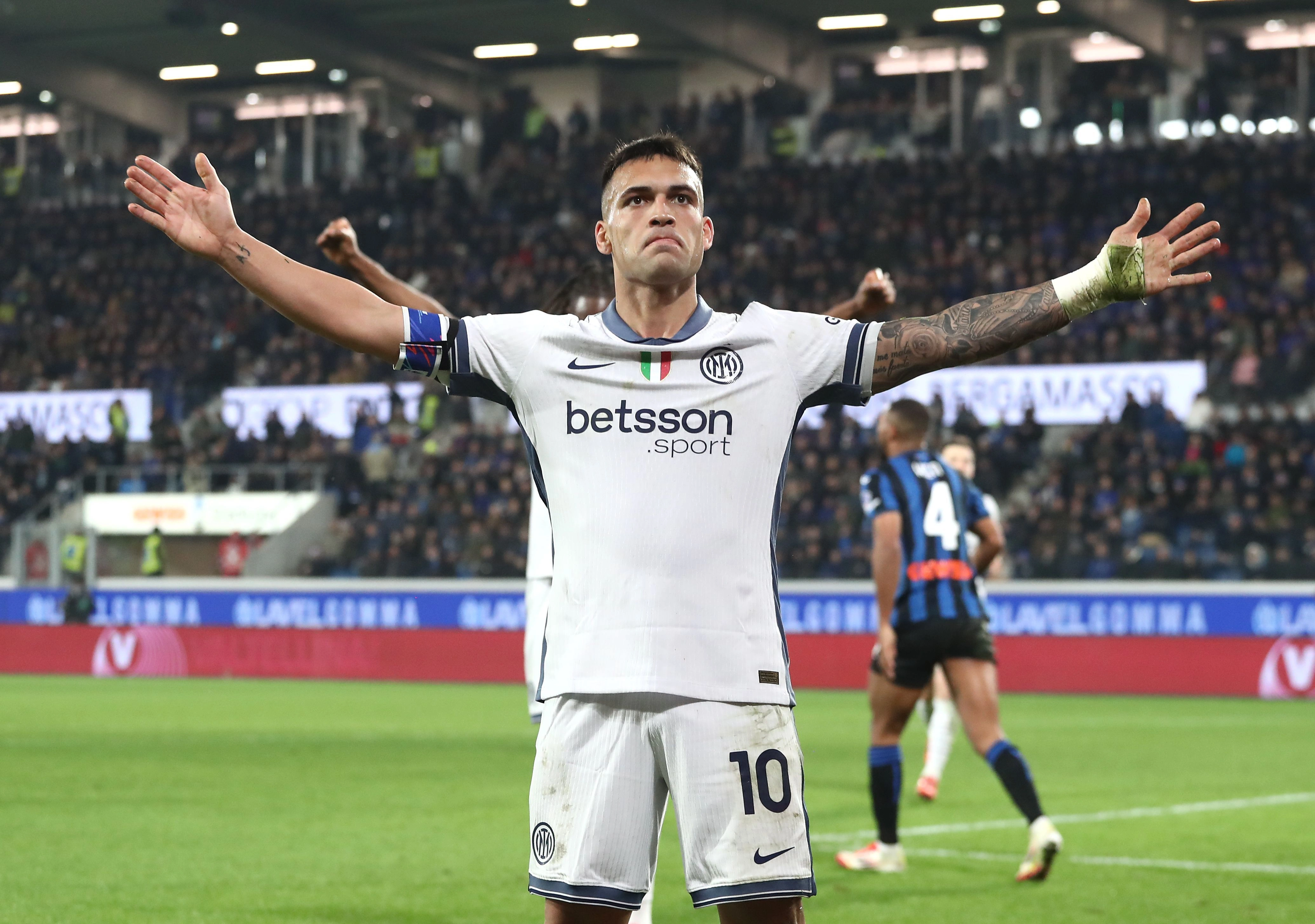 Lautaro Martínez(Photo by Marco Luzzani/Getty Images)