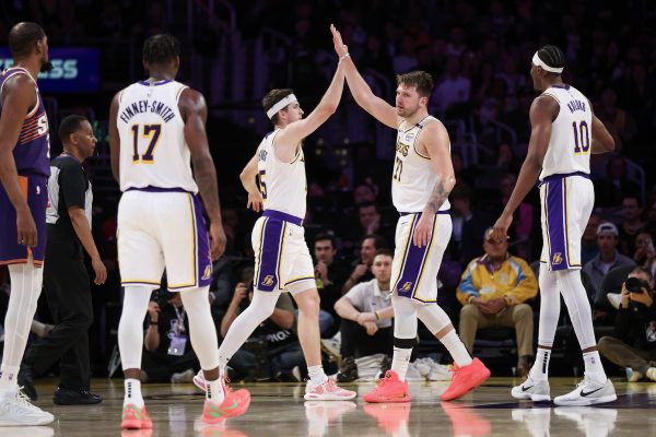 Los Angeles Lakers (Photo by Meg Oliphant/Getty Images)