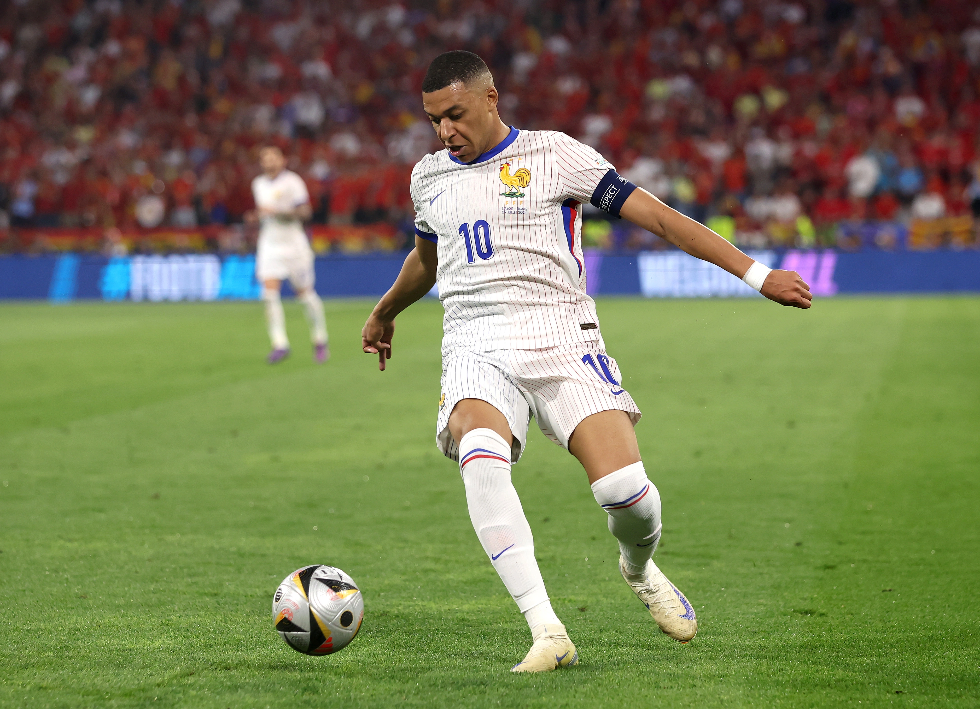 Kylian Mbappe /Photo by Alex Grimm/Getty Images