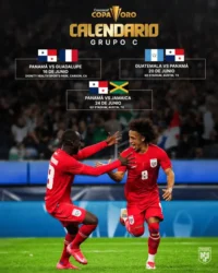 Calendario de Panamá para la Copa Oro 2025