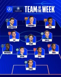 11 ideal de los cuartos de final