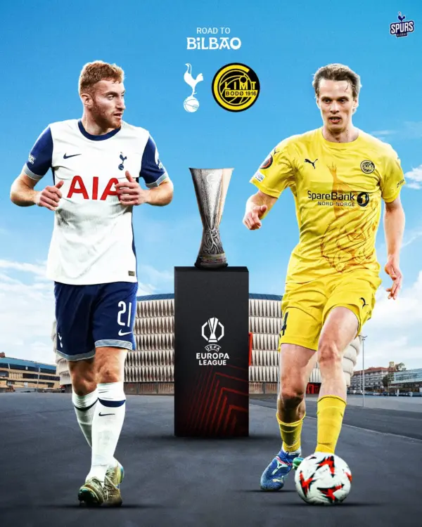 Todo lo que necesitas saber del Tottenham vs Bodø/Glimt Tottenham vs Bodø/Glimt