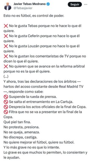 Javier Tebas