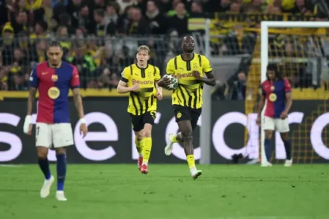 Borussia Dortmund vs Barcelona (Photo by Alex Grimm/Getty Images)