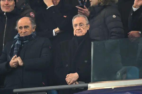 Comunicado oficial del Real Madrid ante la RFEF Florentino Pérez(Photo by David Ramos/Getty Images)