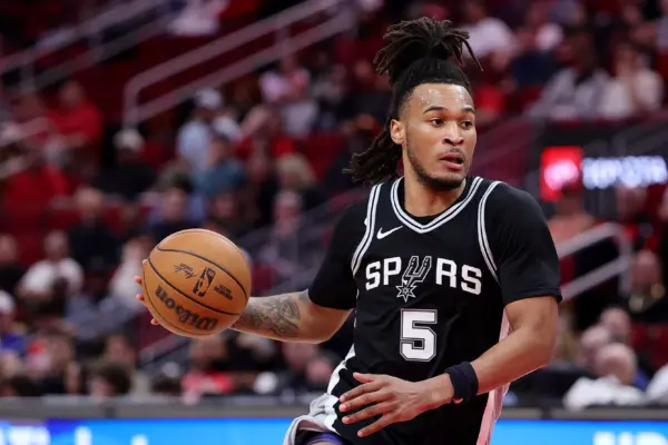 Stephon Castle gana el premio al rookie del año Stephon Castle(Photo by Alex Slitz/Getty Images)