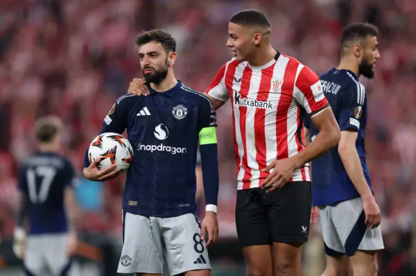 Conoce a los máximos goleadores de la Europa League Bruno Fernandes y Maroan Sannadi(Photo by Clive Brunskill/Getty Images)