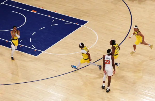 Milagro en el Garden: Pacers remontan y vencen a los Knicks Indiana Pacers(Photo by Al Bello/Getty Images)