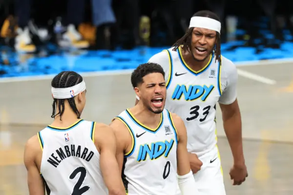 Halliburton silencia Cleveland y pone a los Pacers 2-0 en la serie Indiana Pacers(Photo by Justin Casterline/Getty Images)