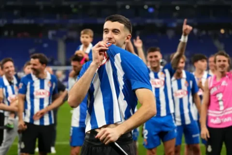 Joan García (Photo by Alex Caparros/Getty Images)