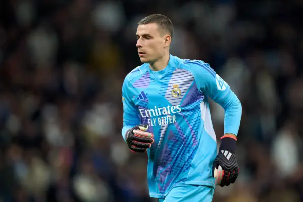 Más bajas para el Real Madrid para el final de temporada Andriy Lunin(Photo by Angel Martinez/Getty Images)