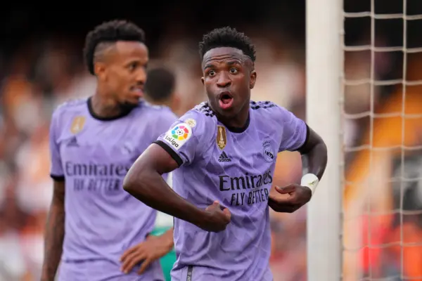 Valencia CF exige rectificación a Netflix por el documental de Vinicius Jr. Vini Jr(Photo by Aitor Alcalde/Getty Images)