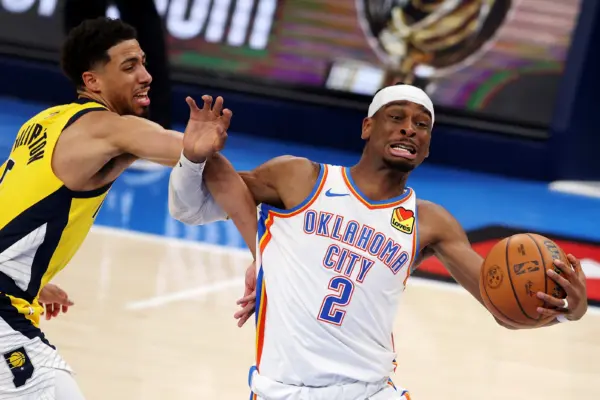 Indiana Pacers se lleva el primer partido de las finales de la NBA Oklahoma City Thunder vs Indiana Pacers(Photo by William Purnell/Getty Images)
