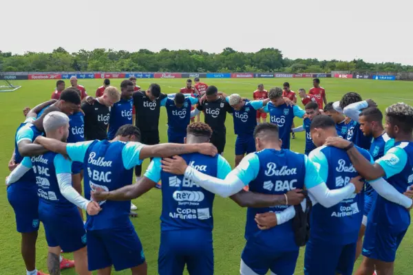 Último entrenamiento de la Selección de Panamá en Penonomé