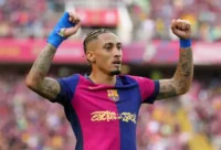 Raphinha (Photo by Alex Caparros/Getty Images)
