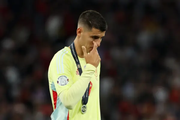 Álvaro Morata: “He vuelto a fallar" Álvaro Morata(Photo by Alexander Hassenstein/Getty Images)