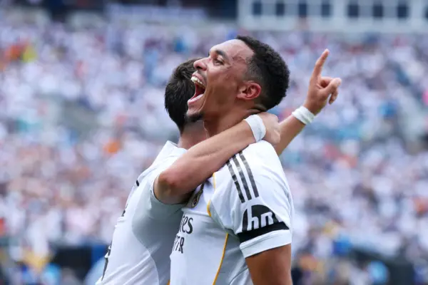 ¿Qué necesita el Real Madrid para clasificarse? Treant Alexander-Arnold(Photo by Richard Pelham/Getty Images)