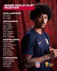 Convocados de Estados Unidos para la Copa Oro