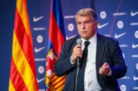 Joan Laporta, presidente del FC Barcelona (Photo by Eric Alonso/Getty Images)