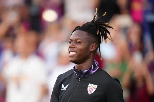¿Porqué Nico Williams rechazó al FC Barcelona? Nico Williams(Photo by Alex Caparros/Getty Images)