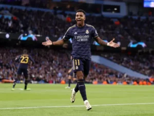 Rodrygo (Photo by Naomi Baker/Getty Images)